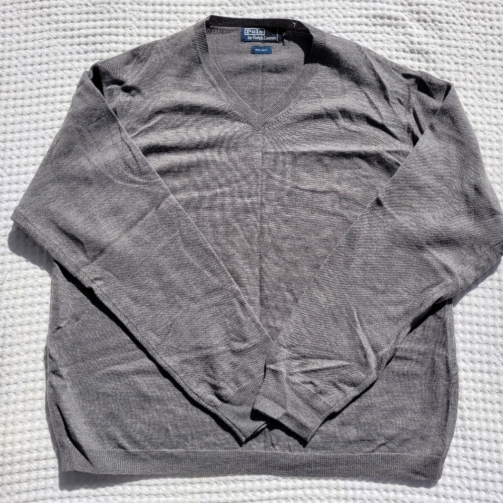 Polo by Ralph Lauren 100% Wool Sweater XL